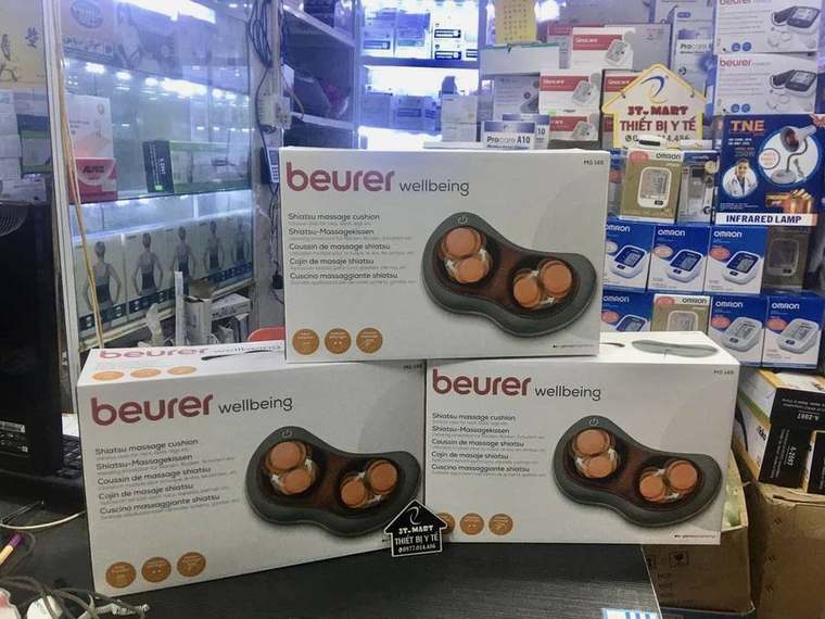 Gối massage cổ vai gáy Beurer MG149